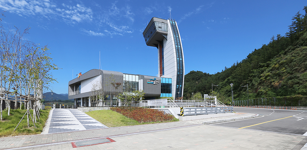 부항댐 친수 문화센터 공사